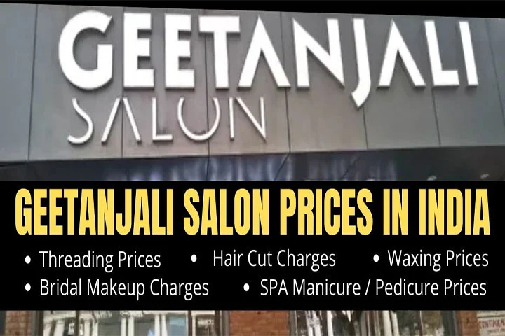 Geetanjali Salon Price List 2023 | PDF Download - Spa N Salon