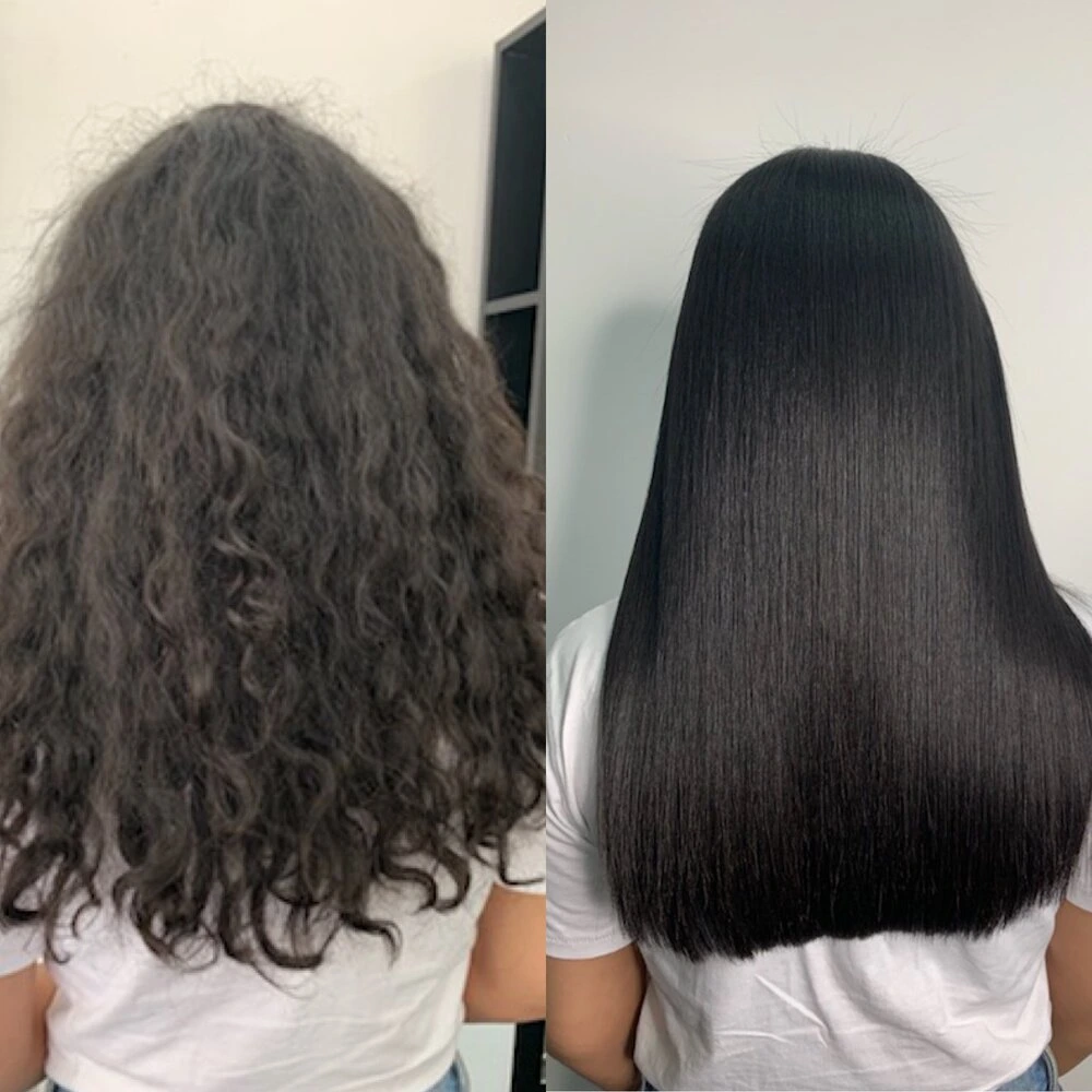 What are the hair treatments available at a salon? Spa N Salon