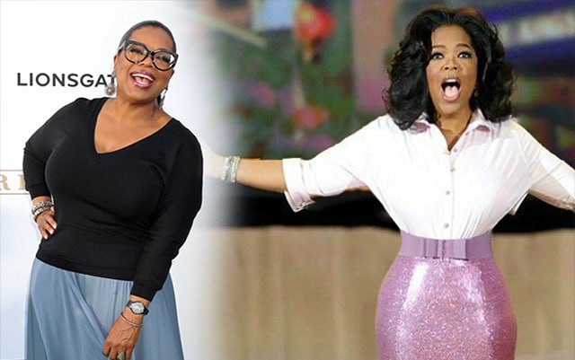 Oprah Winfrey weight loss before after